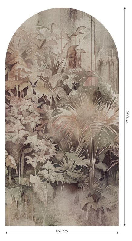 Fototapeta w kształcie łuku - Kongo Light