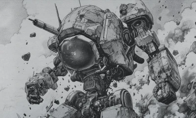 Fototapeta futurystyczny robot