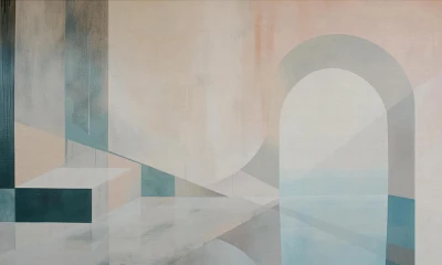 Fototapeta geometryczne łuki