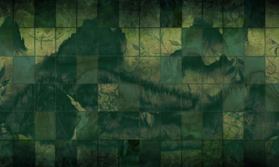 Fototapeta zielony krajobraz