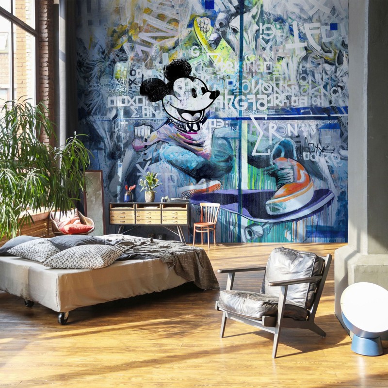 Fototapeta Myszka miki graffiti