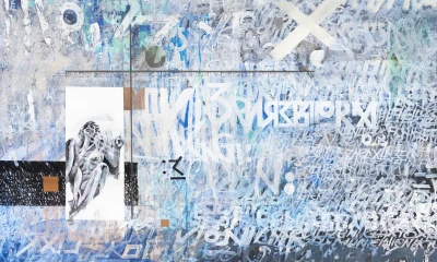 Fototapeta niebieska abstrakcja