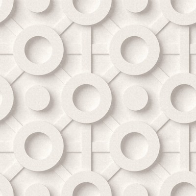 Tapeta winylowa na flizelinie we wzór geometryczny z efektem 3D