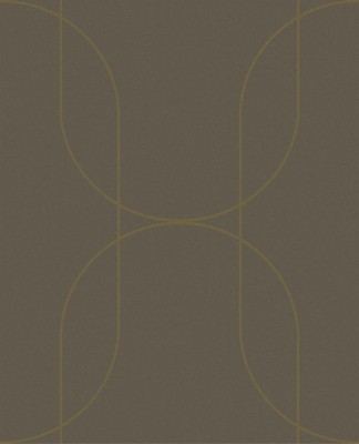 Tapeta na flizelinie z motywem geometrycznym w odcieniach taupe