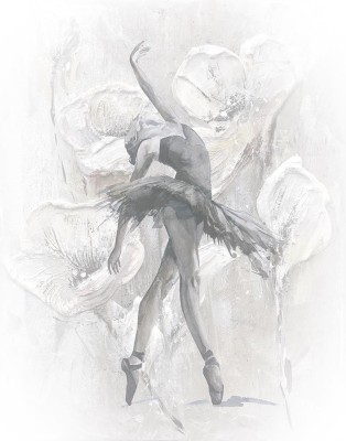 Fototapeta tańcząca baletnica