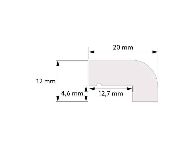 Zwieńczenie boazerii angielskiej TP001 Mardom Decor