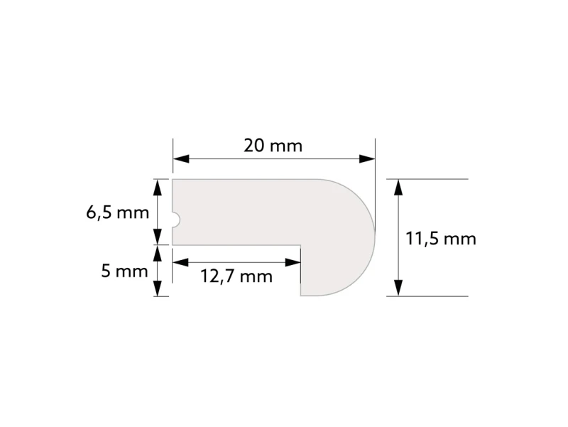 Zwieńczenie boazerii angielskiej TP003 Mardom Decor