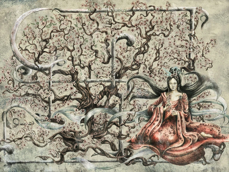 Fototapeta Sakura Wallcraft 490 31 2102