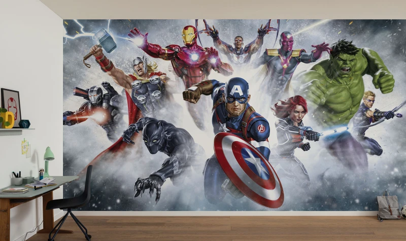 Fototapeta Superbohaterowie Avengers w akcji