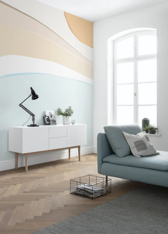 Fototapeta minimalistyczne fale