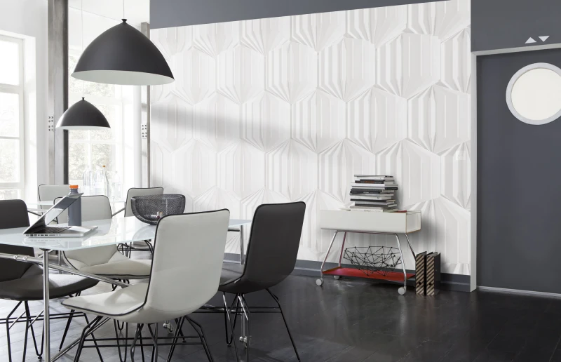 Fototapeta geometryczne wzory 3D