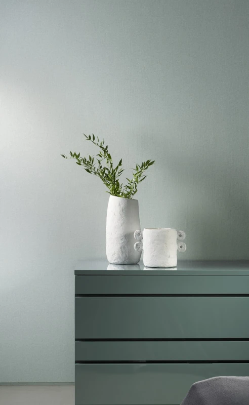 Belgian Linen tapeta obiektowa w odcieniach niebieskiego