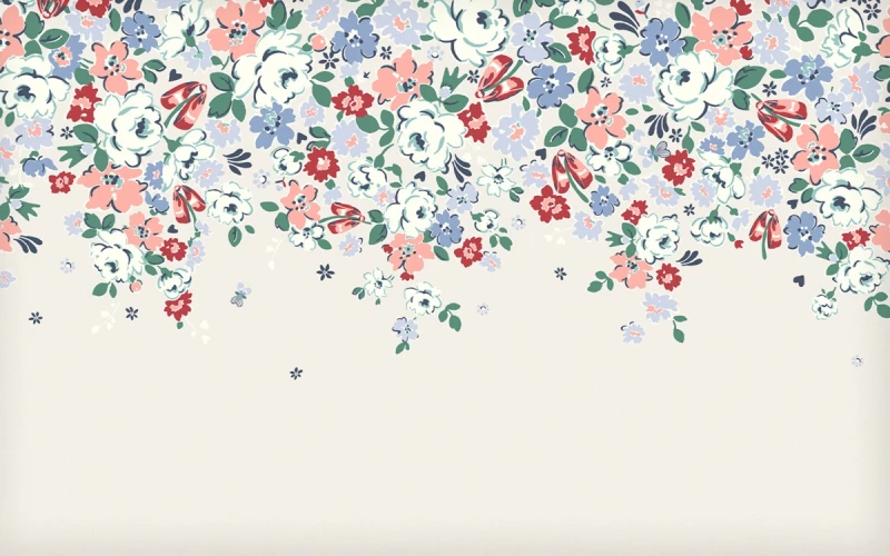 Fototapeta Cath Kidston Clifton Floral Cream 127772