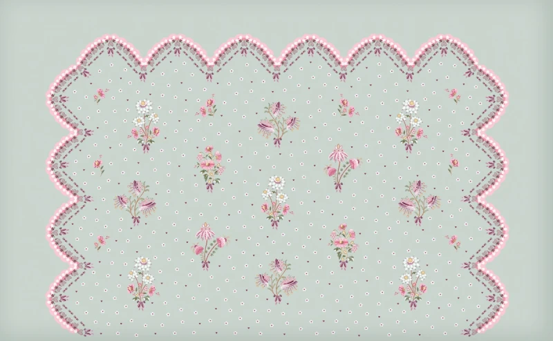 Fototapeta Cath Kidston Stitch In Time Green 127808
