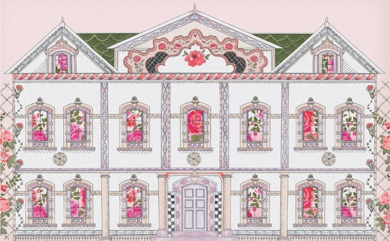 Fototapeta Cath Kidston Doll House Pink 140205