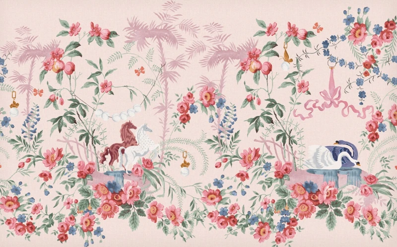 Fototapeta Cath Kidston Colourful Life Pink 140232