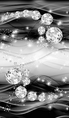 Fototapeta winylowa na flizelinie w diamenty