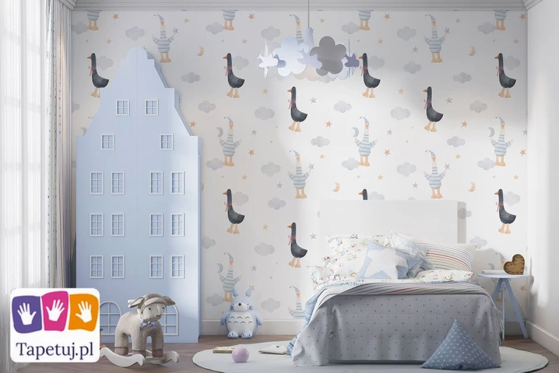 Fototapeta dla dzieci Gęsi na dobranoc