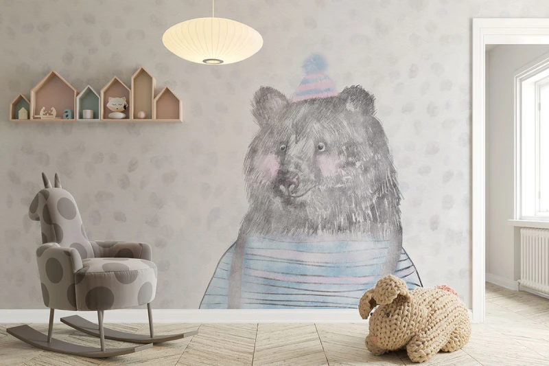 Fototapeta dla dzieci Miś Franek