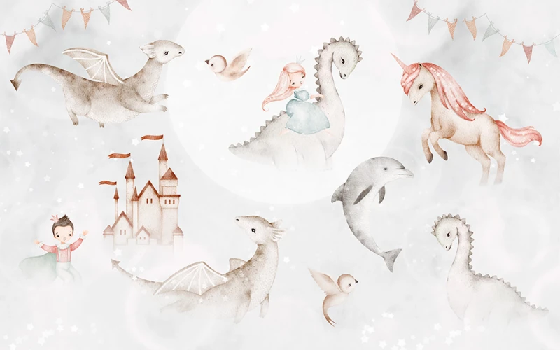 Fototapeta dla dzieci Wonderland