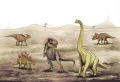 Fototapeta dla dzieci Dinozaury