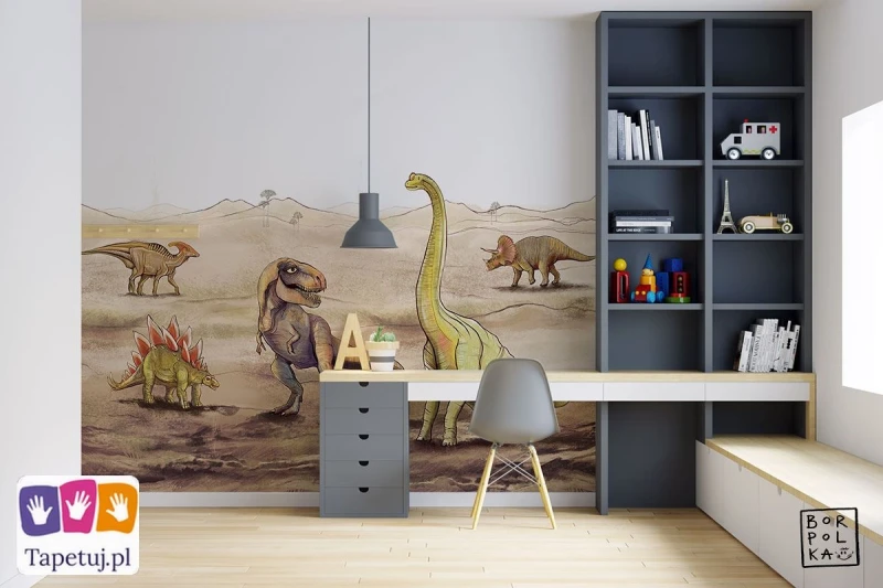 Fototapeta dla dzieci Dinozaury