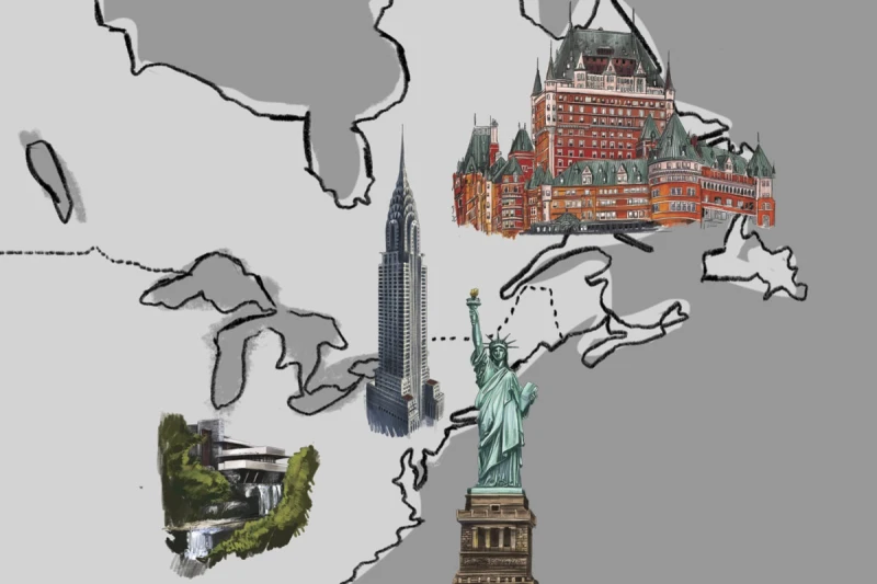 Fototapeta dla dzieci Mapa podróżnika
