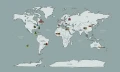 Fototapeta dla dzieci Mapa podróżnika