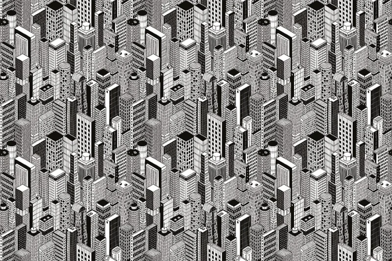 Fototapeta młodzieżowa Wieżowce
