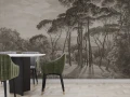 Fototapeta krajobraz polana i drzewa