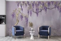 Fototapeta kwitnąca wisteria