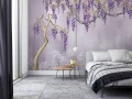 Fototapeta kwitnąca wisteria