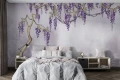 Fototapeta kwitnąca wisteria