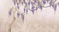Fototapeta kwitnąca wisteria