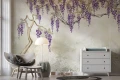 Fototapeta kwitnąca wisteria