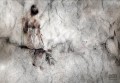 Fototapeta Dziewczyna na pękniętej ścianie 13694