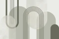 Fototapeta geometryczna abstrakcyjne łuki