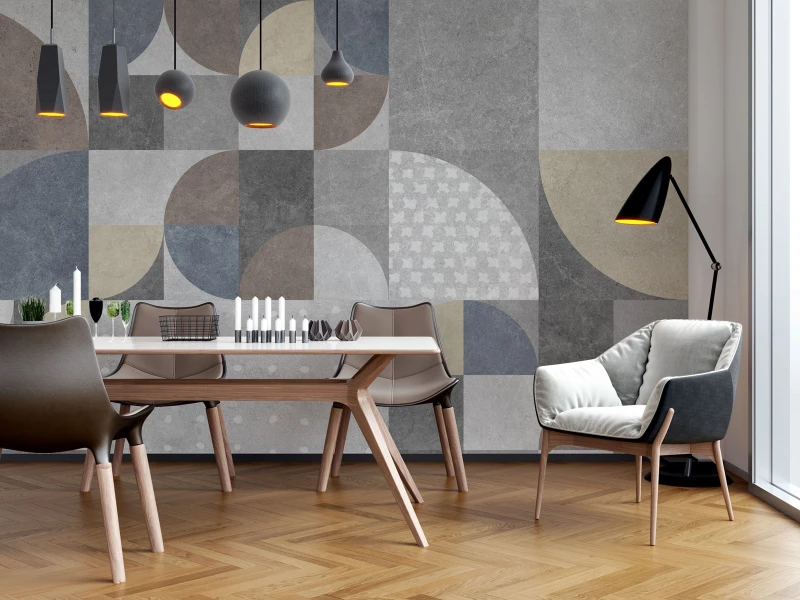 Fototapeta geometryczne kształty