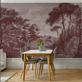 Fototapeta Wallart Cartagine Burgundy