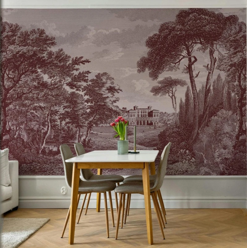 Fototapeta Wallart Cartagine Burgundy
