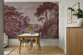 Fototapeta Wallart Cartagine Burgundy