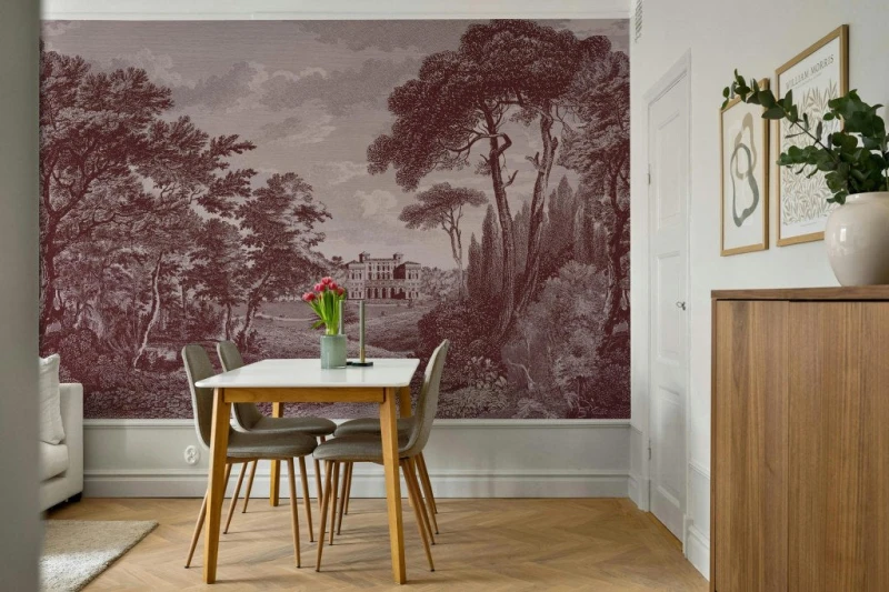 Fototapeta Wallart Cartagine Burgundy