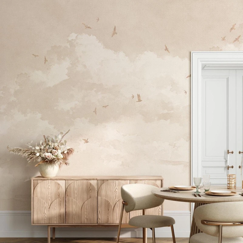 Fototapeta Wallart Golden Birds