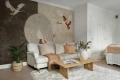 Fototapeta Wallart Modern Tsuru