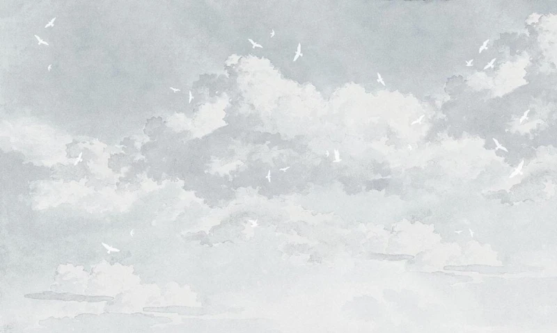 Fototapeta Wallart White Birds