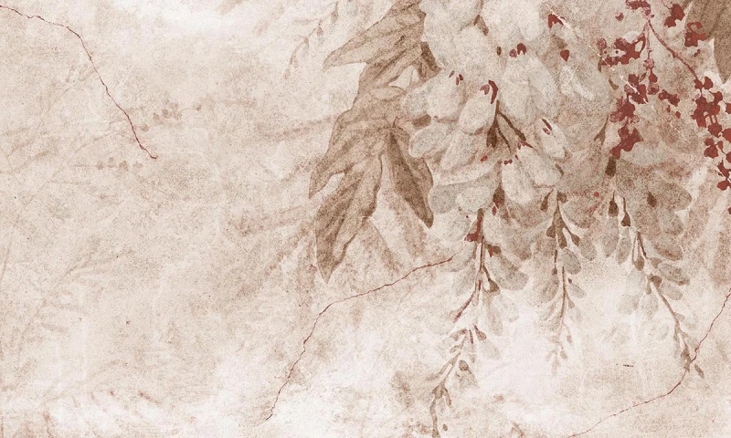 Fototapeta Wallart Wisteria Beige