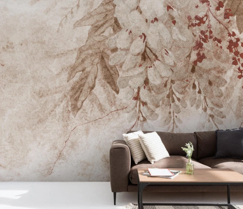 Fototapeta Wallart Wisteria Beige