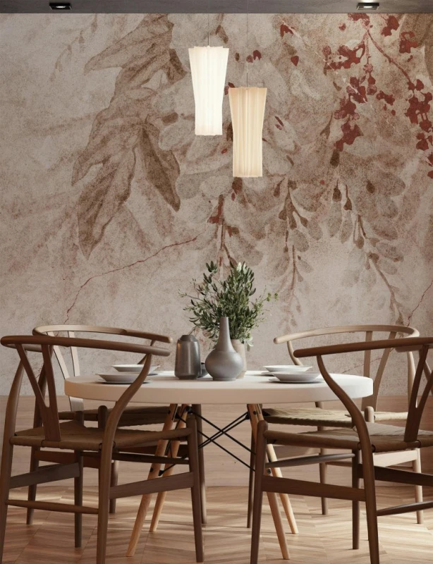 Fototapeta Wallart Wisteria Beige