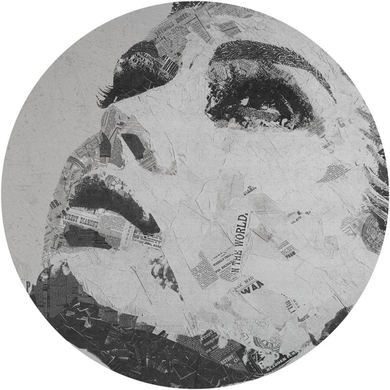 Fototapeta w kształcie koła - Audrey