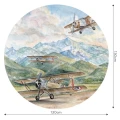 Fototapeta w kształcie koła - Aviator